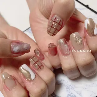 ネイル FURUSHO小牧所属・小原 希望のネイルデザイン