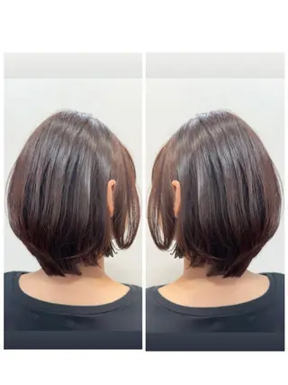 ショート カラー 艶カラー🕊️ ✴︎Yukari✴︎のヘアスタイル
