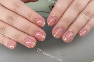 ネイル 神田 ココナッツのネイルデザイン