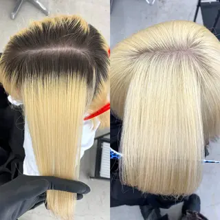 カラー ENGOL所属・新美 蓮のヘアスタイル