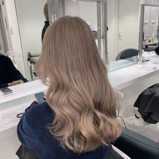 セミロング カラー 🌿透明感赤み消し Keishin🌿のヘアスタイル