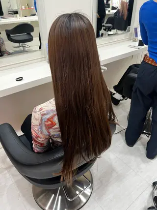 カラー 透明感ハイトーン/ ベージュ/りくとのヘアスタイル