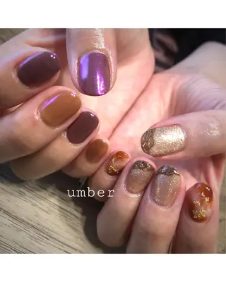 ネイル umber 三茶1分のネイルデザイン