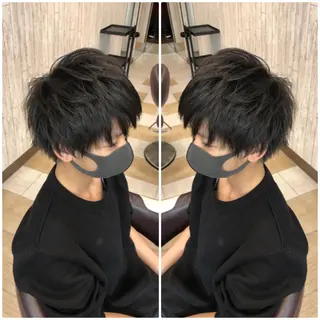 ショート メンズ ツイスパ/メンズ特化 🦋𝑺𝑶𝑵𝑬のヘアスタイル