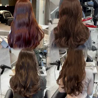 ロング 新宿/韓国メンズ RIKUパーマのヘアスタイル