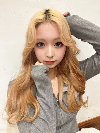 ロング カラー ヘアアレンジ 🌻井上 マリー🌻のヘアスタイル