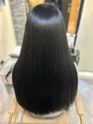 ロング 荻野 ひなのヘアスタイル