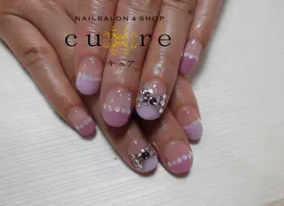ショート ネイル ネイルサロン Cureのネイルデザイン