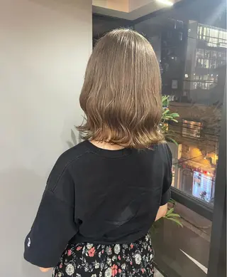 ミディアム soyon心斎橋所属・♡透明感/艶カラー/ M a I ♡のヘアスタイル