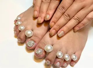 ネイル 頑張る女性の味方✴︎ M.i　nail ♡のネイルデザイン