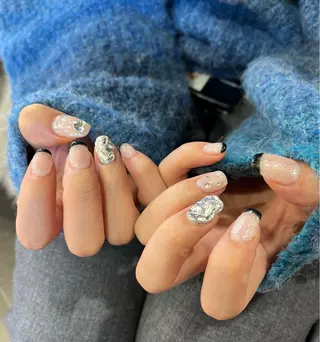 ネイル 海外girl🤎 透明感ベージュmaoのその他イメージ