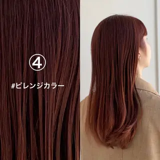 カラー ボブ/ミディアム 親しみやすさ/さくらのヘアスタイル