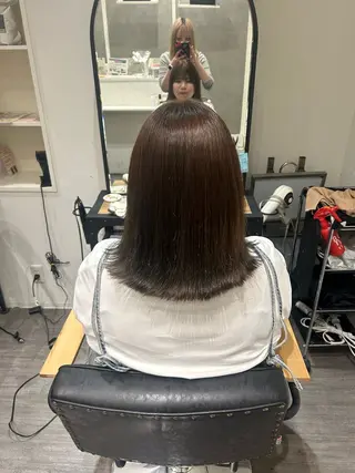 ミディアム カラー ヘアアレンジ cocotte 💟草間紫音💟のヘアスタイル