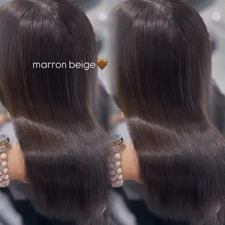 ロング ハイトーン/ミルク ティー🤍reinaのヘアスタイル