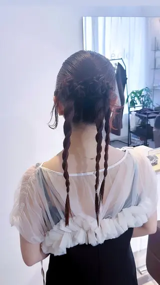 ヘアアレンジ Asuka/髪質改善 /カラー/ヘアセットのヘアスタイル