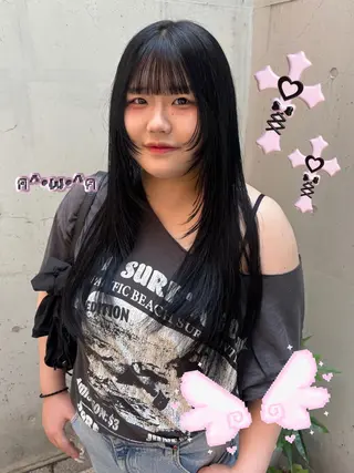 ロング ⭐︎ハイトーン /レイヤー✩momoのヘアスタイル