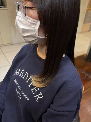 ミディアム カラー オーガニックカラー/ 髪質改善/暗髪/ボブのその他イメージ