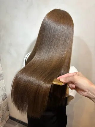 ロング 美髪矯正 🌈髪質改善 山下のヘアスタイル