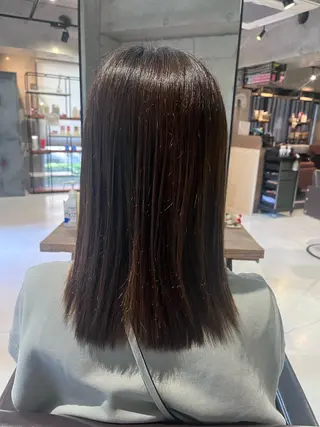 ミディアム 髪質改善ヘアエステサロン AInoa Hanare所属・及川 亜美のヘアスタイル