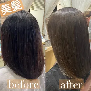 セミロング 加野 舞のヘアスタイル