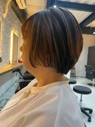 ショート WILLOW'S所属・佐藤 佑美香のヘアスタイル