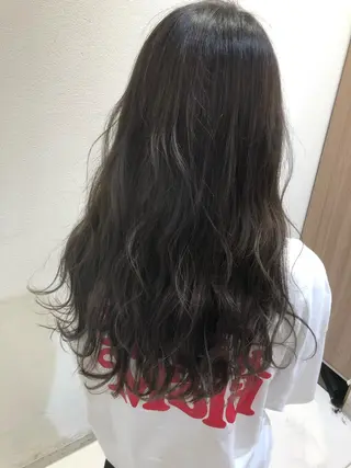 セミロング カラー Sourire 小倉店所属・カラーモデル募集🌛 花音のヘアスタイル