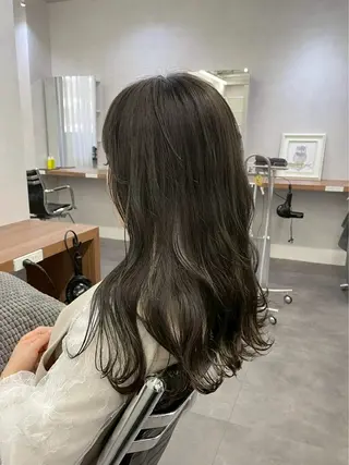 ロング カラー 縮毛矯正モデル募集中 /西梅田/筒井大翔のヘアスタイル