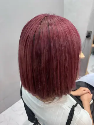 ショート カラー ハイトーン/韓国風/ 艶髪/吉祥寺のヘアスタイル