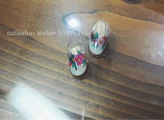ネイル ヘアーサロン大野所属・nailsalon SWATiのネイルデザイン