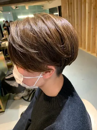 ショート カラー tension 【テンション】のヘアスタイル