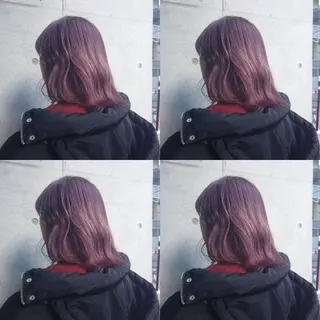 セミロング カラー ヘアアレンジ 竹内啓太 ボブのヘアスタイル