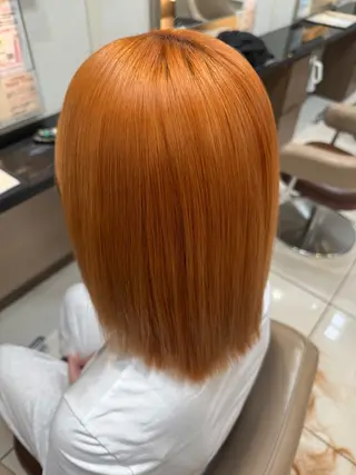 カラー 吉田 愛子のヘアスタイル