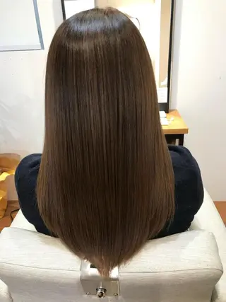 セミロング 髪質改善&Spa fee by carrefour 大橋店[フィー・バイ・カルフール大橋]所属・stylist Yukieのヘアスタイル