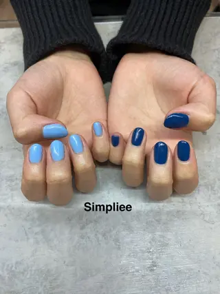 ネイル シンプリーワン 渋谷店🪄MOENAのネイルデザイン