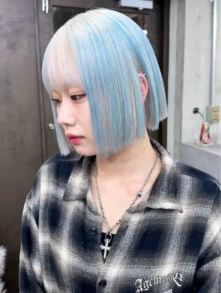 カラー 漆畑 莉奈のヘアスタイル