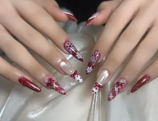 ネイル By moonネイル 🌷ワンホン/韓国風のネイルデザイン