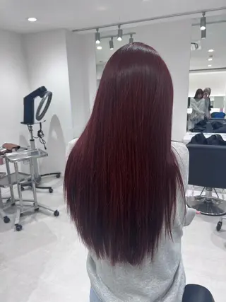 ロング カラー 🖤:抜け感×大人 透明感カラー/Aoiのヘアスタイル