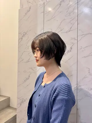 ショート miu /透明感カラーのヘアスタイル