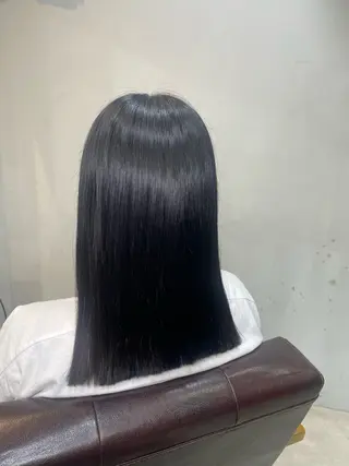 ミディアム 伊藤 実悠/豊橋/ 髪質改善カラーのヘアスタイル