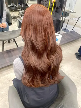 ロング カラー 💗韓国ヘア/透明感 💗若菜あいこのヘアスタイル