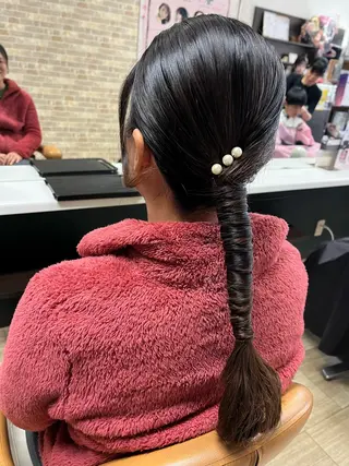 ヘアアレンジ MIMI RUSH 安城 jubilee店所属・鍋田 彩歌のマツエク・マツパデザイン