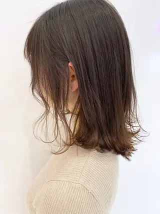 ミディアム lamie by melt 吉祥寺 【ラミエ バイ メルト】所属・【ミニモ公認】*似合 わせ職人*滝田拳史のヘアスタイル