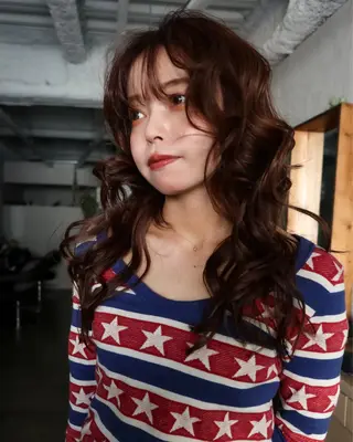 ロング kiji所属・kiji NAHO/ パーマ／久屋大通のヘアスタイル