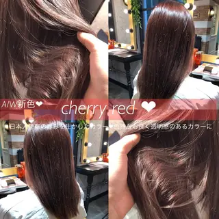 ミディアム カラー 縮毛矯正/ 髪質改善/浅見拓哉のヘアスタイル