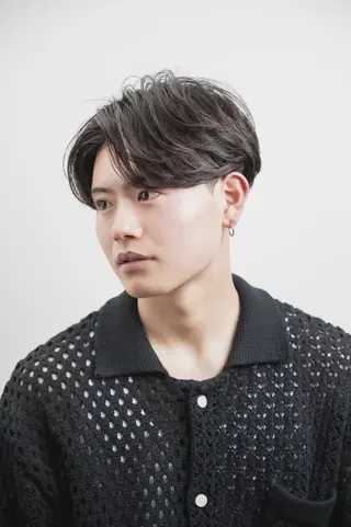 ショート カラー mare宇部高前店 /スタッフモデルのヘアスタイル