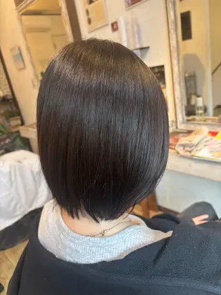 ショート 星良SERA/笹塚 ショートボブ/モデルのヘアスタイル