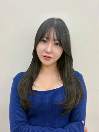 ミディアム nok shibuya所属・✨ハイトーン特化✨ 透明感カラー✨渋谷✨のヘアスタイル