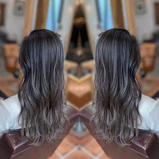 セミロング カラー 木村丈晴✂️ご来店 お待ちしてます😊のヘアスタイル