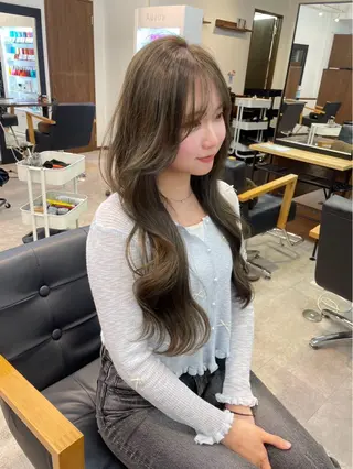 ロング カラー 艶髪カラー/view ひなのヘアスタイル