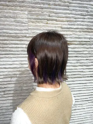 ショート カラー 嶋田 ゆきのヘアスタイル